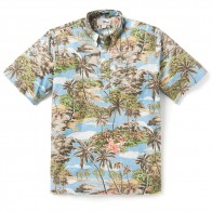 Reyn Spooner - Mauna Lani Woven Blue Pullover