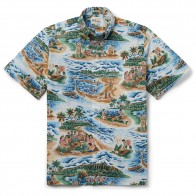 Reyn Spooner - Ohana Luau Woven White