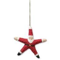 Cape Shore - Santa Starfish Ornament