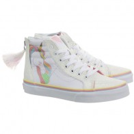 Vans - Sk8 - Hi Zip Girls Unicorn 11
