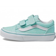 Vans - Old Skool V Glitter Pastel Blue Yth 