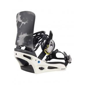 Burton - Men's Cartel Re:Flex White Graphic Snowboard Bindings