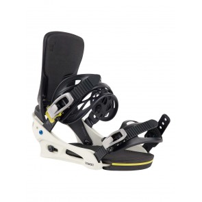 Burton - Men's Cartel Re:Flex White Graphic Snowboard Bindings