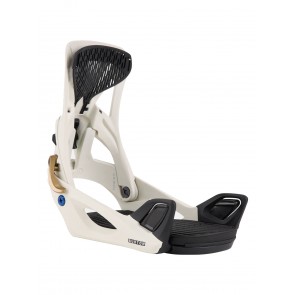 Burton - Women's Step On Escapade Re:Flex Snowboard Bindings - White/Gold