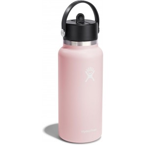 Hydro Flask - 32oz Trillium Pink Wide Flex Straw Cap