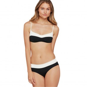 L*Space - Candy Top Cream/Blk D-Cup