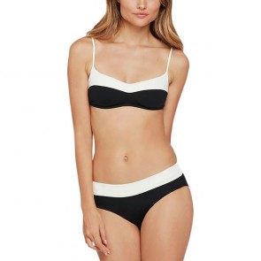 L*Space - Candy Top Cream/Blk D-Cup