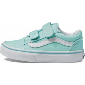  Vans - Old Skool V Glitter Pastel Blue Yth 