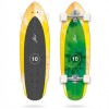 YOW - Medina Surfskate Yellow Green Tie Dye 33"