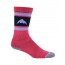 Burton - Kids' Weekend Midweight Socks (2 Pack) - Fuchsia Fusion