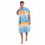 Rip Curl - Mix Up Print Hooded Towel Blue/White OS