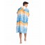 Rip Curl - Mix Up Print Hooded Towel Blue/White OS