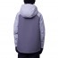 686 - Geo Insulated Jacket White Heather Colorblock