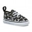 Vans - Toddler (Astronauts) Authentic Elastic Lace - Black/Glow