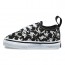 Vans - Toddler (Astronauts) Authentic Elastic Lace - Black/Glow