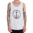 Captain Fin - Original Anchor Tank White