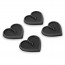 Crab Grab - Mini Hearts Blk Stomp Pad