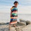 Slowtide - Joaquin Poncho Multi Stripes Kids