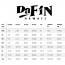 DaFiN - Size Chart