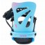 FLUX - DSL Snowboard Bindings - Sky Blue/Pink
