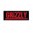 Grizzly - Red Grizzly Grip Tape Sticker 