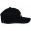 Vans - Blocked Curved Blk/Red Hat