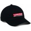Vans - Blocked Curved Blk/Red Hat