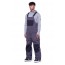 686 - Hot Lap BIB Charcoal Colorblock - Men's 