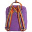 Fjallraven - Kanken Rainbow Mini Purple Rainbow