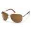 Suncloud Aviator Gold Brown