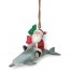 Cape Shore - Santa Dolphin Ornament