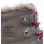Sorel - Whitney Suede Gray/Raspberry - Youth 