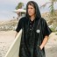 Slowtide - Dead Digs Poncho Black SM/MED