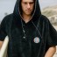 Slowtide - Dead Digs Poncho Black SM/MED