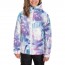 686 - Girl's Speckle Insl. Lagoon Ombre Palm Jacket