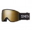 Smith - Squad MAG Black ChromaPop Sun Black Gold Mirror/Storm Blue Mirror 