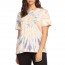 Volcom - Zipn N Tripn SS Tee Tye Dye LRG