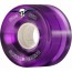 Powell Peralta - Clear Cruiser Skateboard Wheels Purple 63mm 80A 4pk