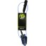 Surf More - XM Core Comp-lite Blue Surfboard Leash - 7 ft.