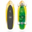 YOW - Medina Surfskate Yellow Green Tie Dye 33"